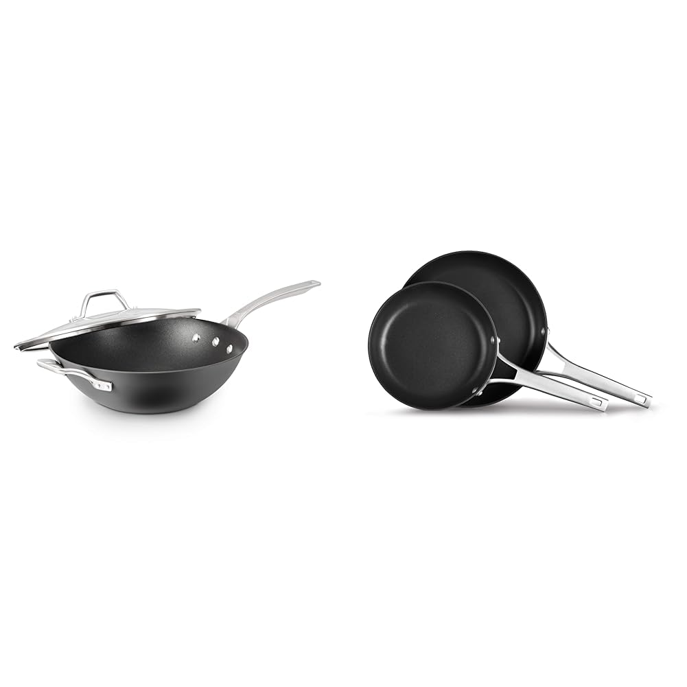 Calphalon Signature Hard-Anodized Nonstick Dutch Oven, 5-Quart, Oven-Safe, PFOA-Free, Black