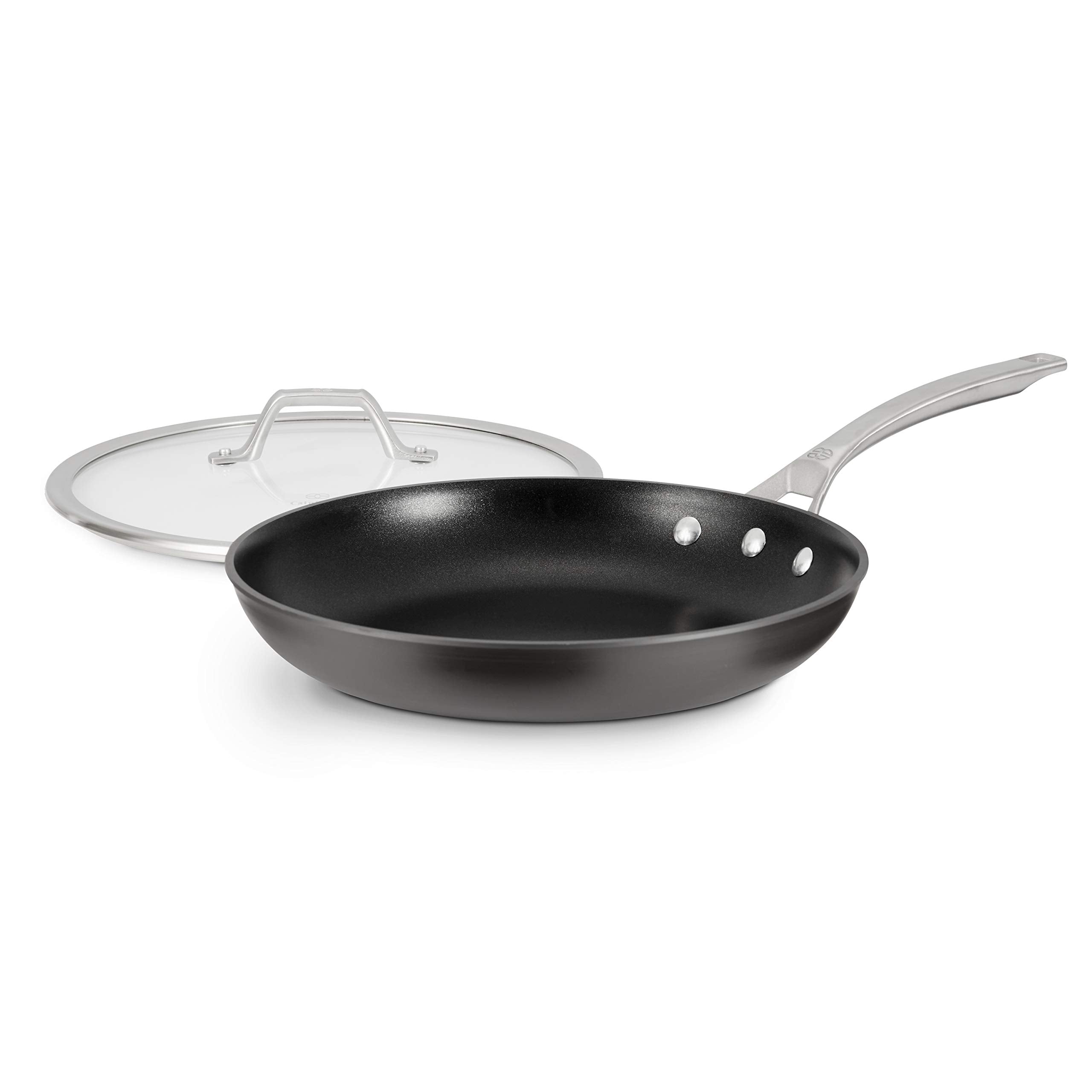 Calphalon Signature Hard-Anodized Nonstick Dutch Oven, 5-Quart, Oven-Safe, PFOA-Free, Black