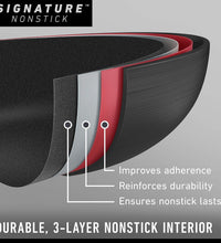 Calphalon Signature Hard-Anodized Nonstick Dutch Oven, 5-Quart, Oven-Safe, PFOA-Free, Black